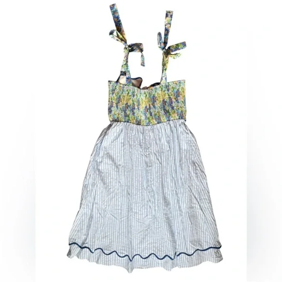 Impressions French Countryside Stripe Midi Dress - Picture 7 of 11